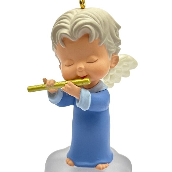 Hallmark Keepsake Angel Ornament Marys Angels Veronica 2006 Number 19 Flute Picc - Picture 3 of 7
